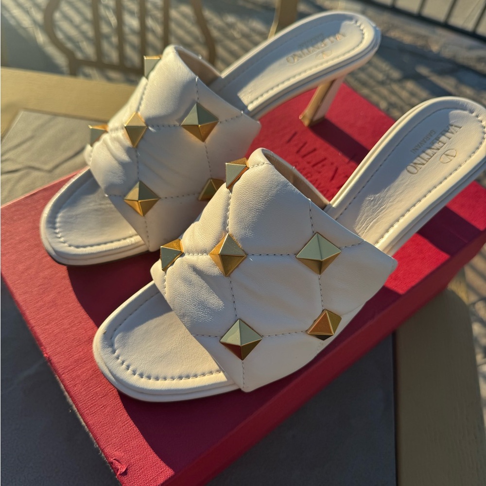 Valentino rockstud mules